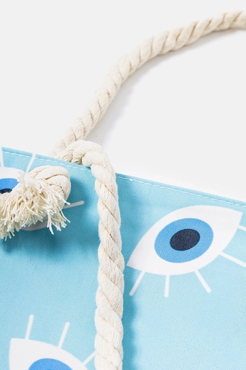 Bolso de playa azul, “Elsina” 2