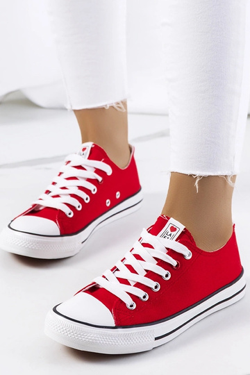 Zapatillas clásicas rojas de mujer Kolind