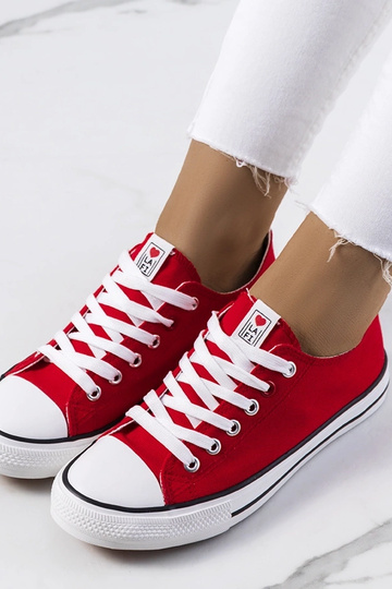 Zapatillas clásicas rojas de mujer Kolind 2