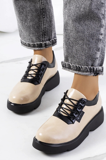 Botines color arena, "Parram" 2