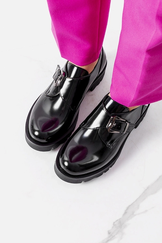 Zapatos de lentes negras