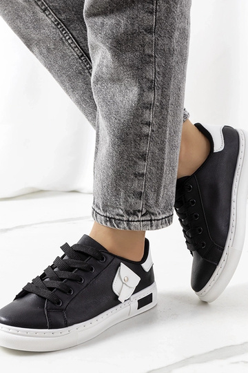 Zapatillas deportivas femeninas negras, "Frame"