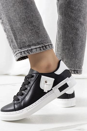 Zapatillas deportivas femeninas negras, "Frame" 2