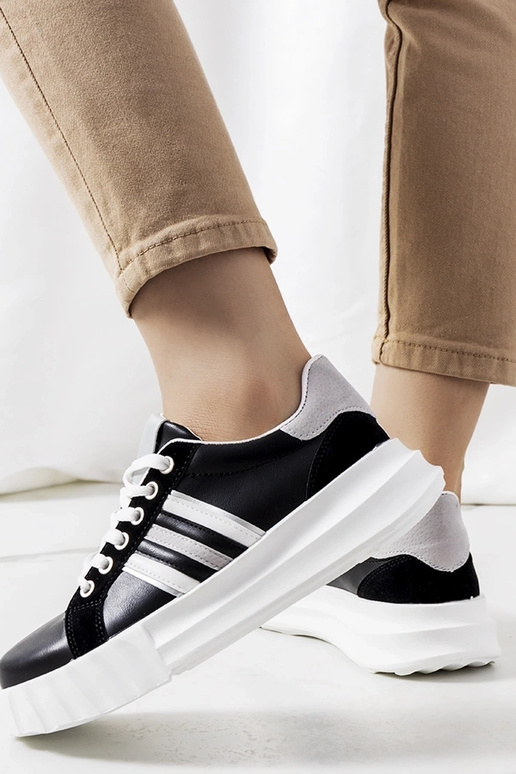 Zapatillas de plataforma Prinsep negras