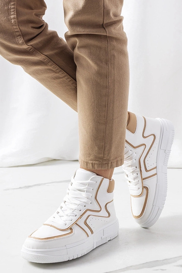 Zapatillas altas Roseda blancas
