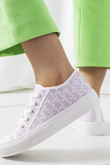 Zapatillas de plataforma Chelms de color morado