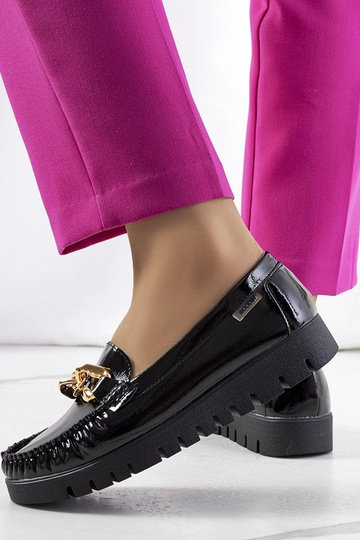 Mocasines negros con... 2