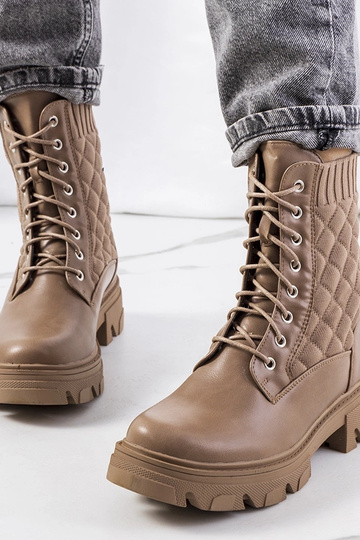 Botines marrones con... 2