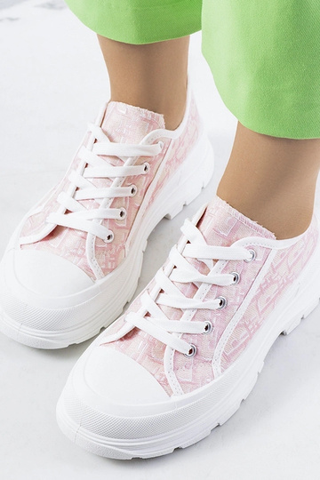 Zapatillas de plataforma Valida en color rosa 2