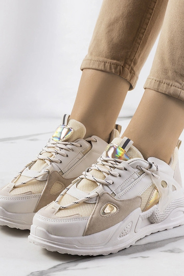 Zapatillas Mansfield color beige 2