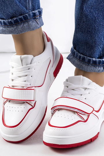 Zapatillas Kadie rojas para mujer