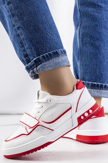 Zapatillas Kadie rojas para mujer 2