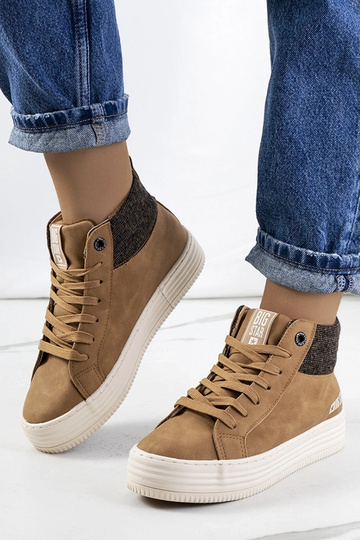 Botas de invierno marrones,...