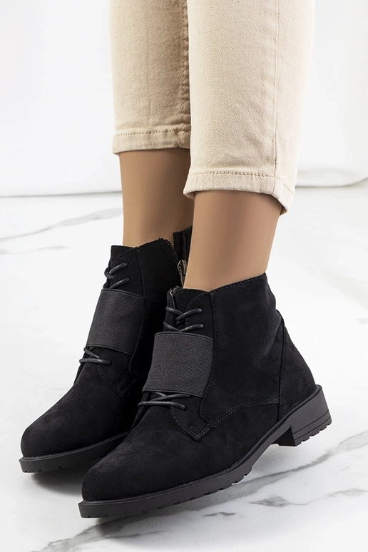 Botines Manoella negros