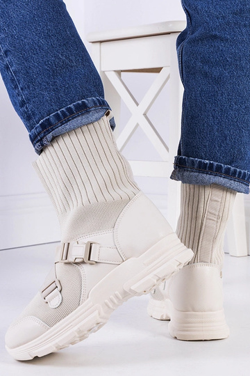 Zapatillas Saker color beige 2