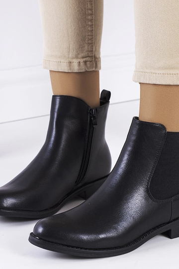 Botines negros, "Linemell" 2