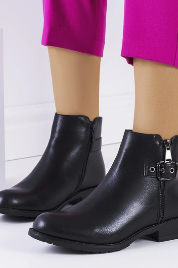 Botines Manila clásicos negros 2