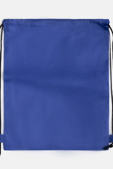 Bolso tipo mochila azul...