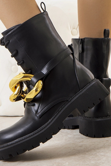 Botas negras de cadena Galar 2