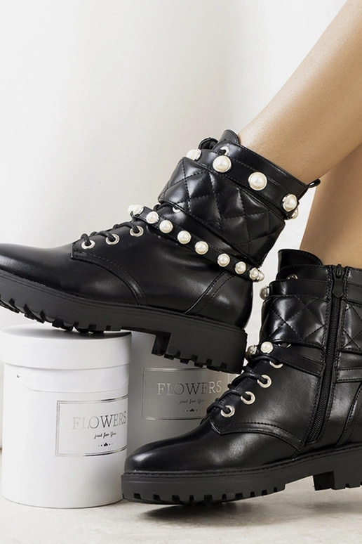 Botas Cesia de mujer negras