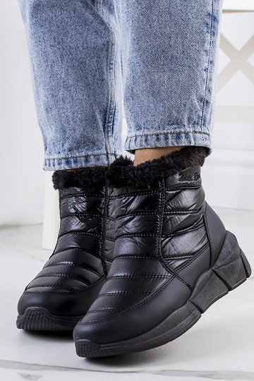 Botas de nieve con aislamiento Black Lago 2