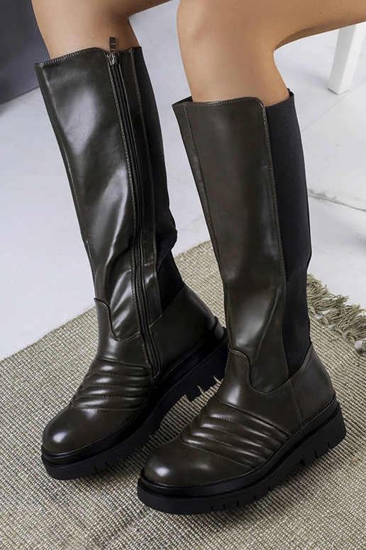 Botas de calíope verde Botas de calíope verde