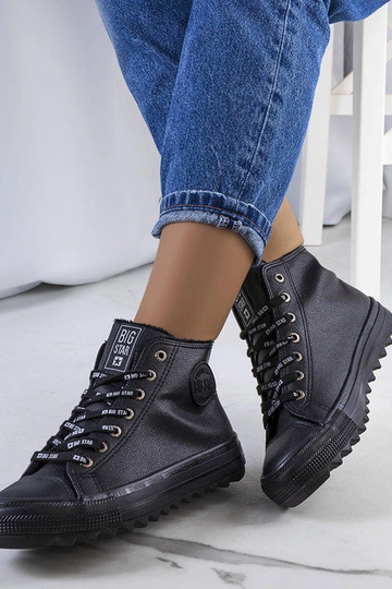 Zapatillas negras con aislamiento Big Star EE274110 2