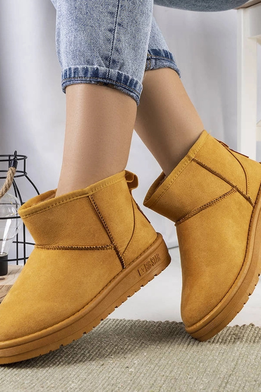 Botas de nieve marrones para mujer...