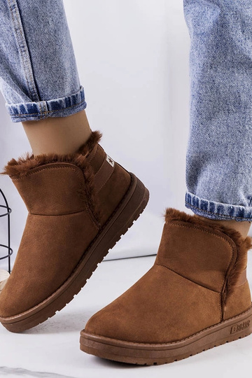 Botas de nieve marrones con... 2