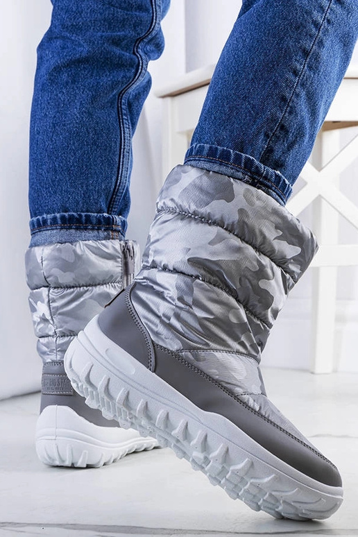 Botas de nieve grises KK274600