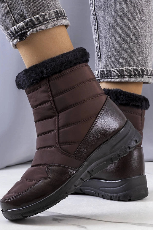 Botas de invierno marrones...