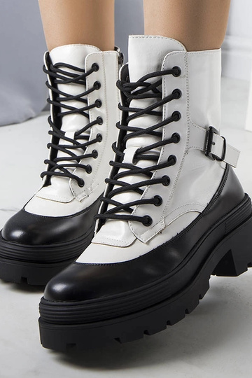 Botas blancas Norra
