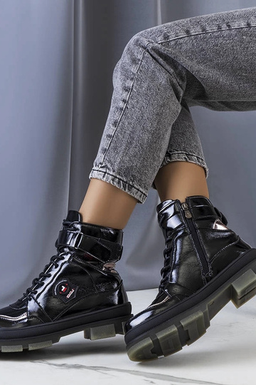 Botas de invierno negras... 2