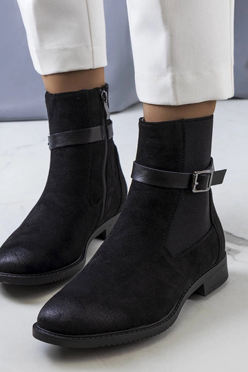 Botas de invierno negras,...