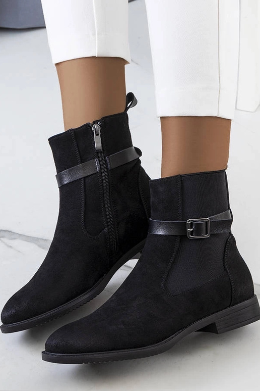 Botas de invierno negras, "Tasso"