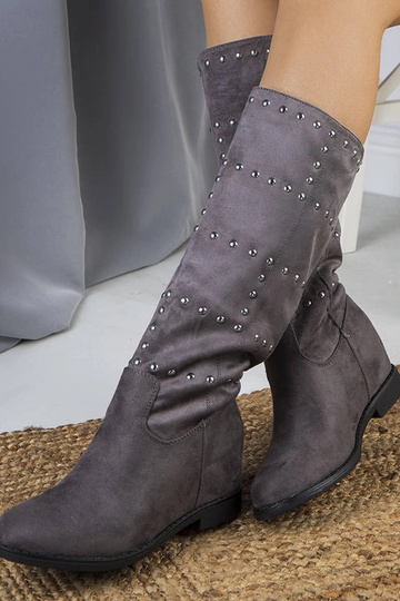 Botas largas de plataforma... 2