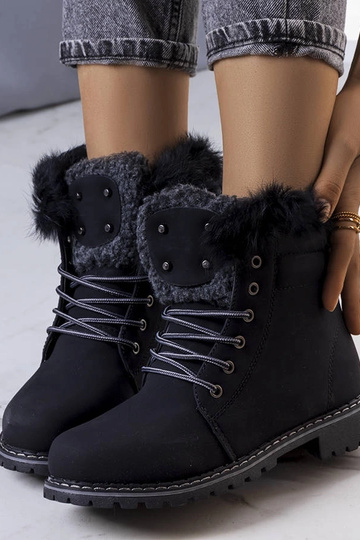 Botas de invierno negras... 2