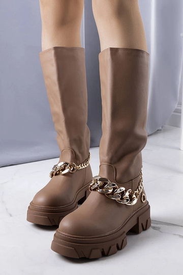 Botas Cumia marrones con aislamiento