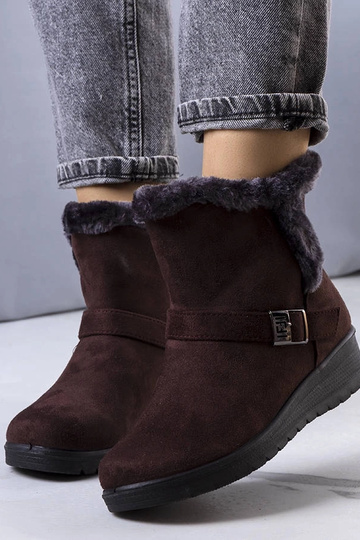 Botas de cuña con...
