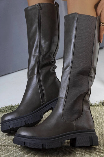 Botas aislantes verdes Flores 2