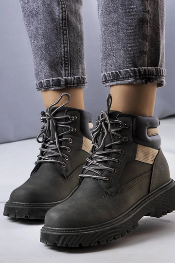 Botas Nadel con aislamiento verde 2