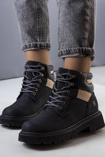 Botas Nadel negras con...