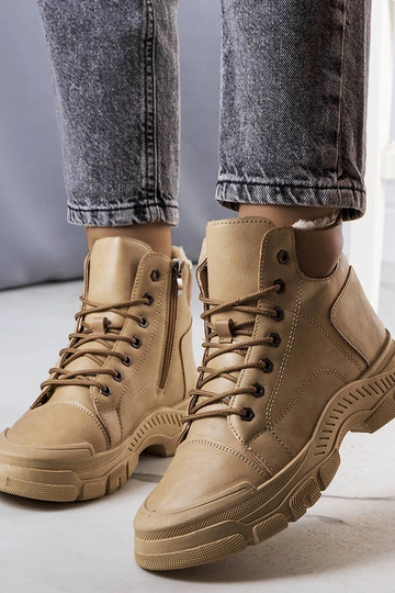 Botas Dinto marrones con...