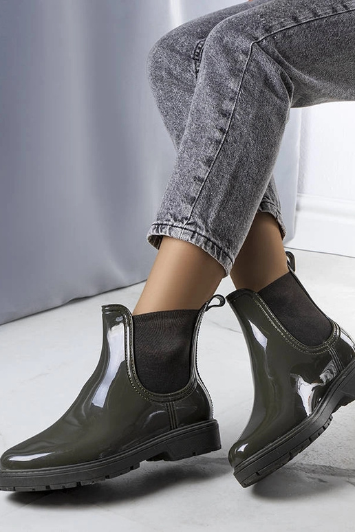 Botas de goma verdes, "Kemi"