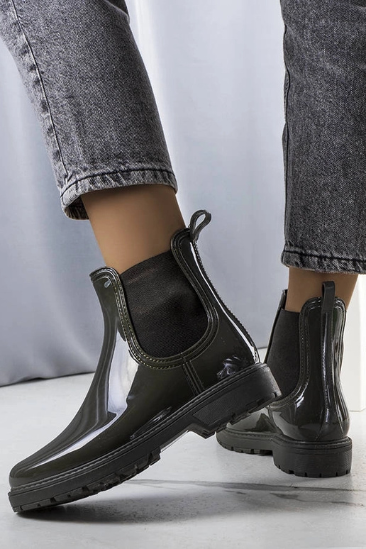 Botas de goma verdes, "Kemi"