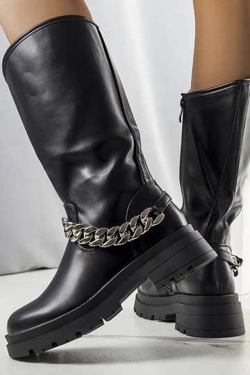 Botines negros con... 2