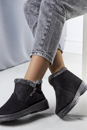 Botas de nieve negras con...