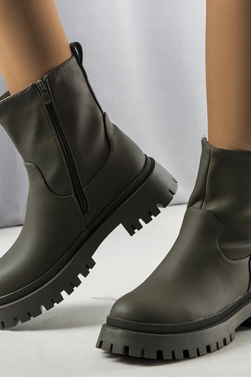 Botines aislantes verdes Basil