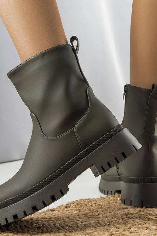 Botines aislantes verdes Basil