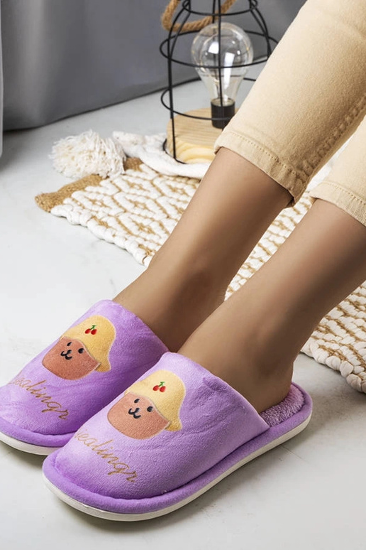 Zapatillas suaves moradas Diealings
